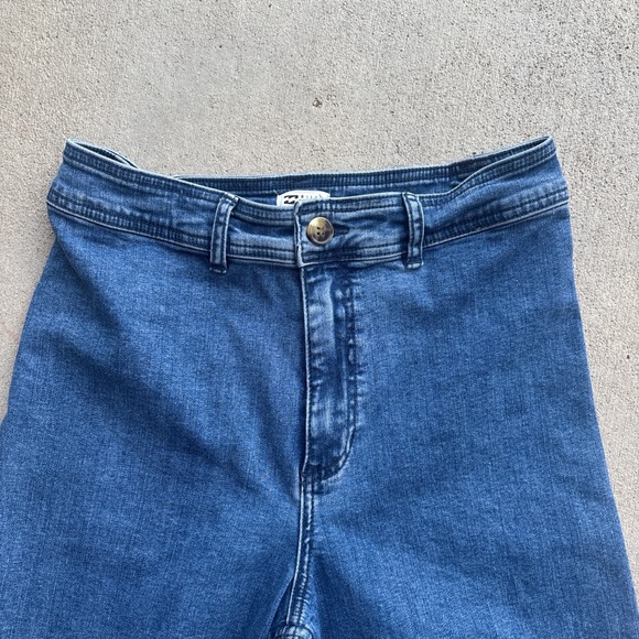 Billabong Flare Denim Jeans in Deep Blue - Picture 3 of 4